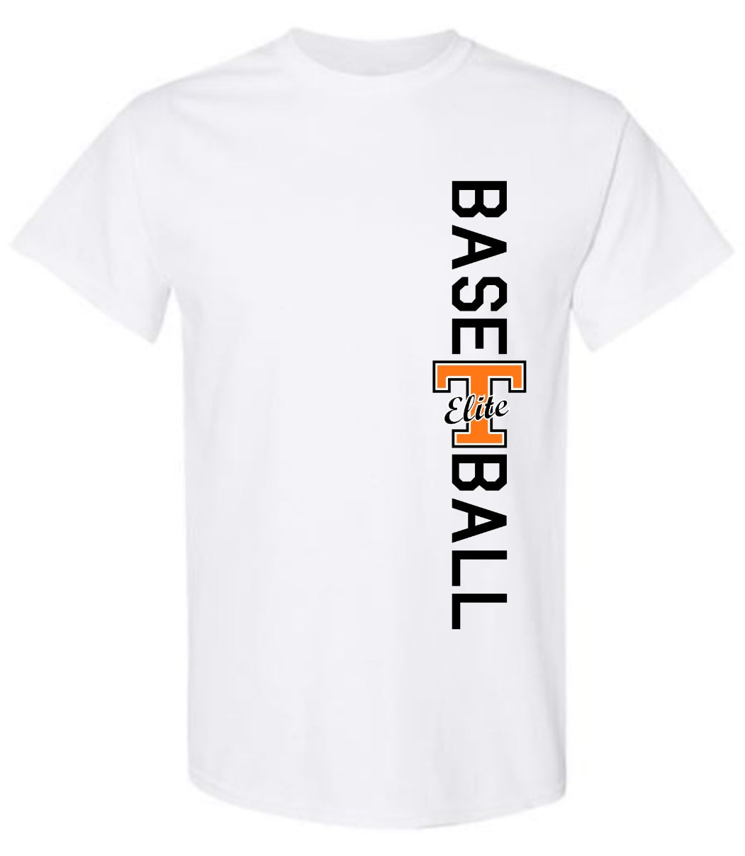 TN Elite Logo Vertical Baseball Tshirt