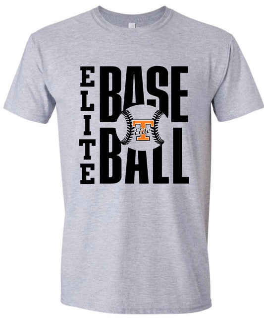 Elite Logo Baseball Tshirt
