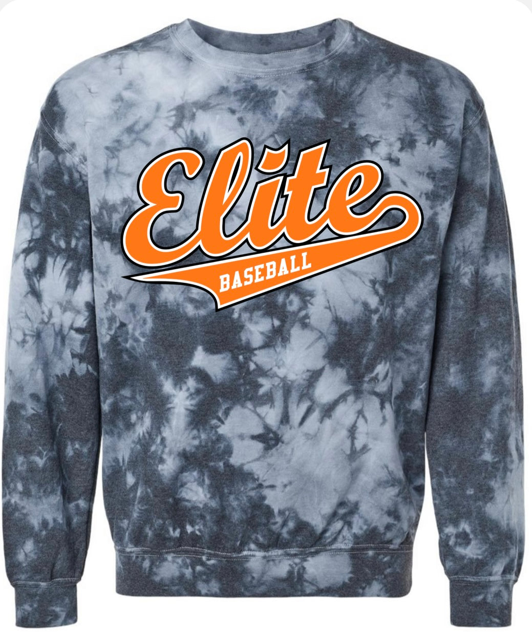 **Limited Edition** Elite Baseball Tie Dye Sweatshirt
