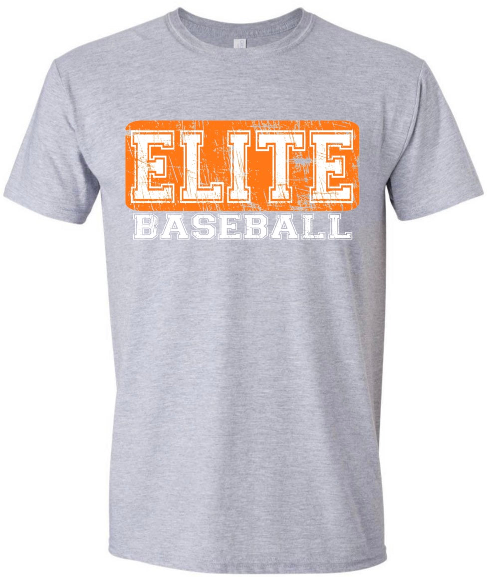 Distressed Elite Baseball Tshirt