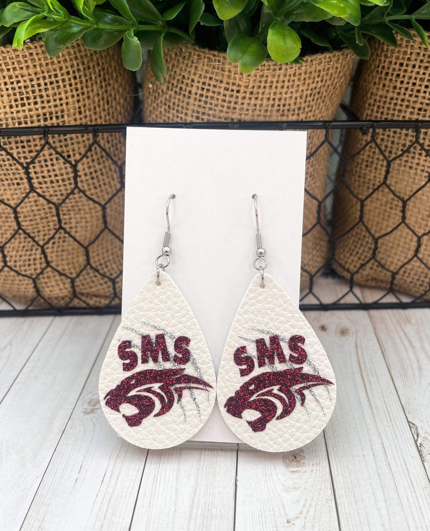 Smyrna Panthers Earrings