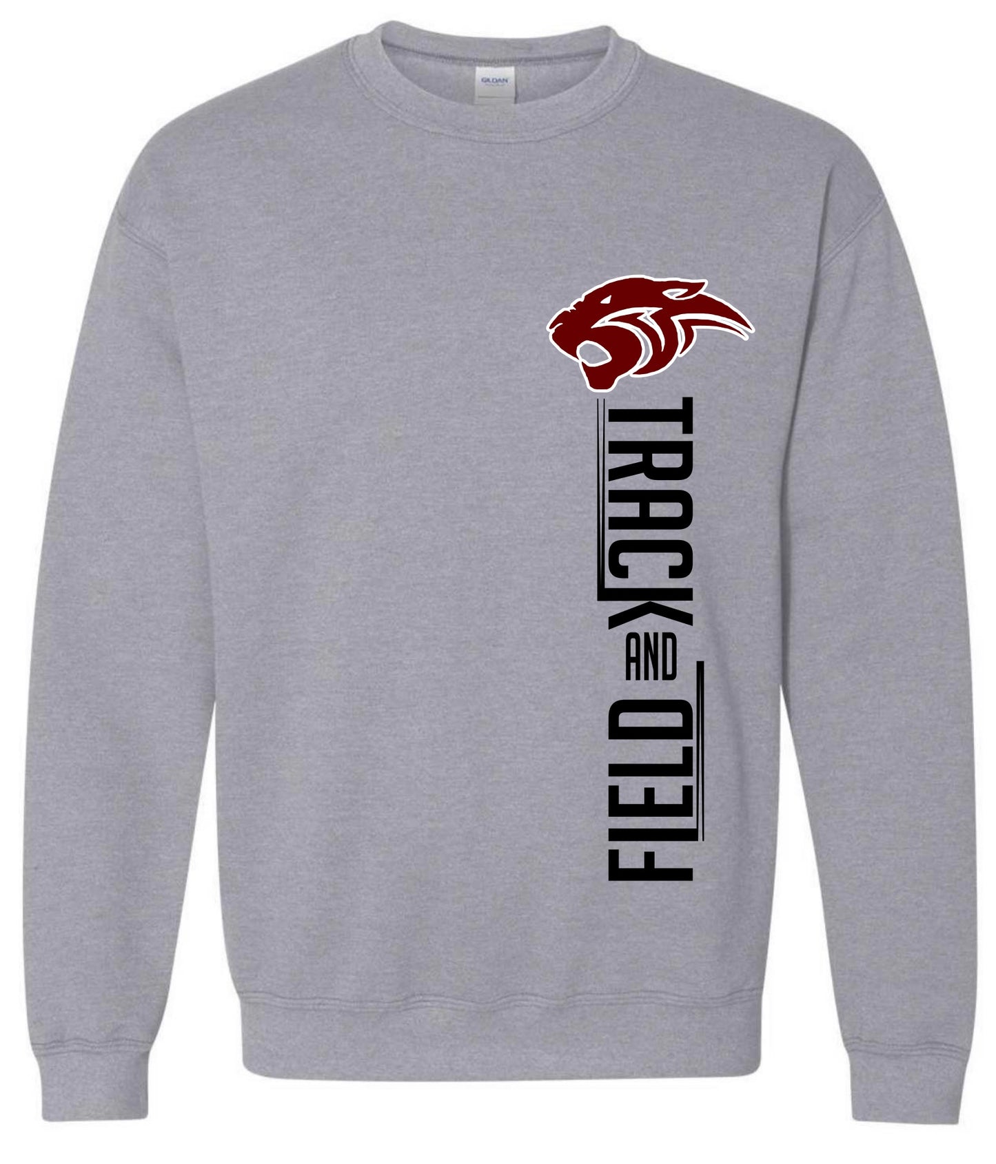 Panthers Track and Field Sweatshirt