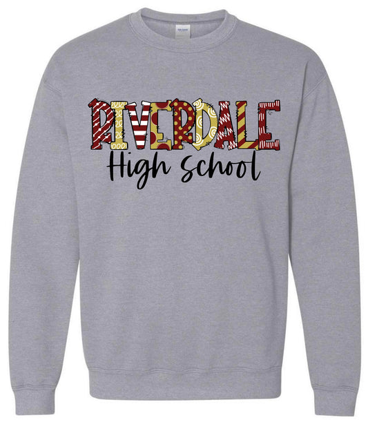 Riverdale Doodle Design Sweatshirt
