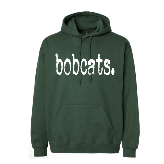 Bobcats Typography Hoodie