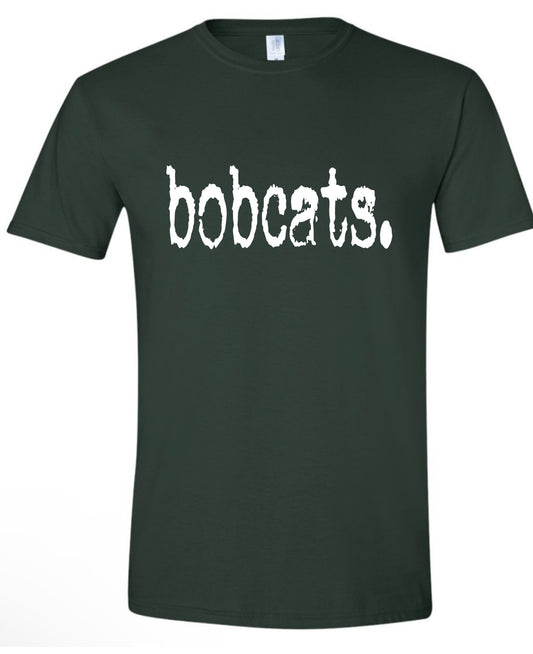 Bobcats Typography Tshirt