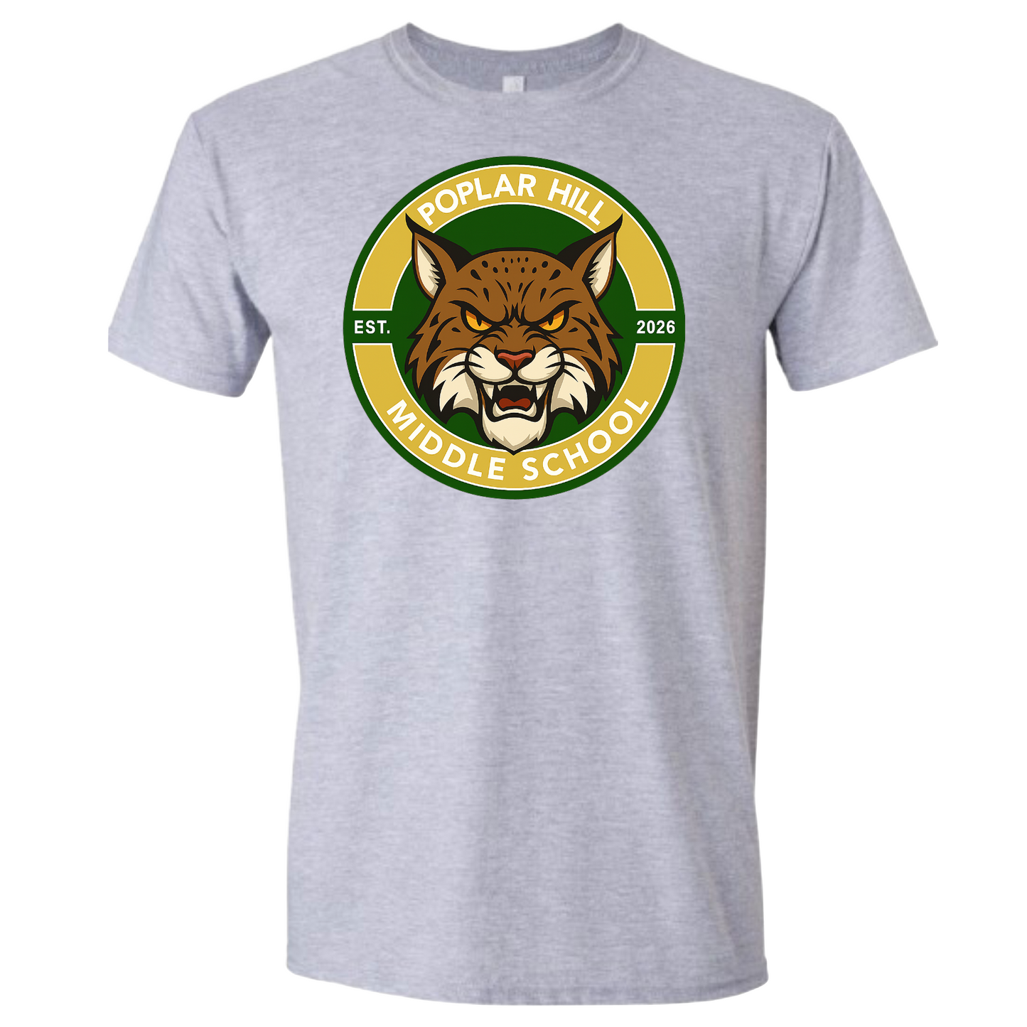 Poplar Hill Middle Logo Tshirt