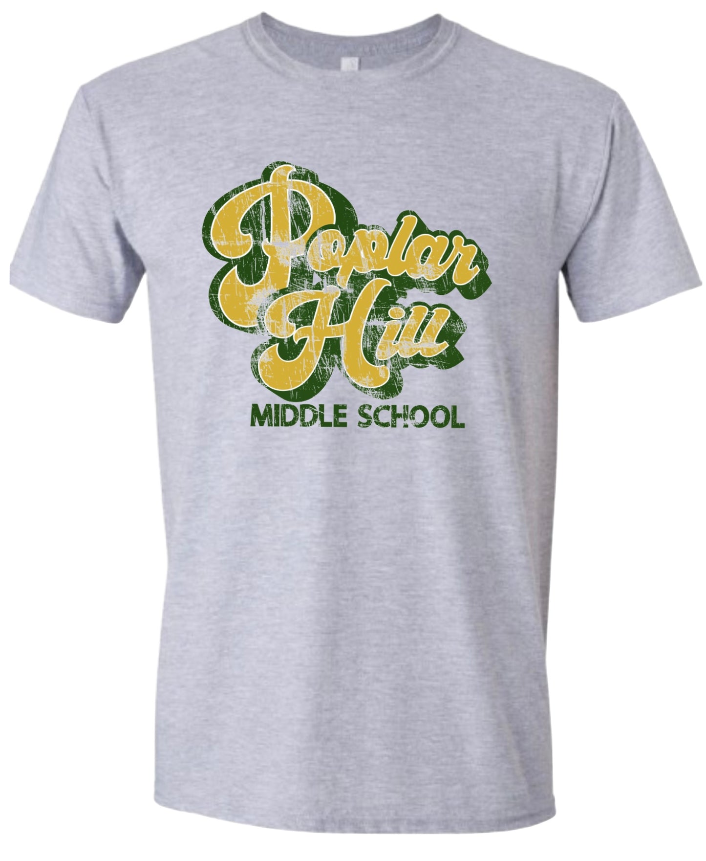 Poplar Hill Retro Distressed Tshirt