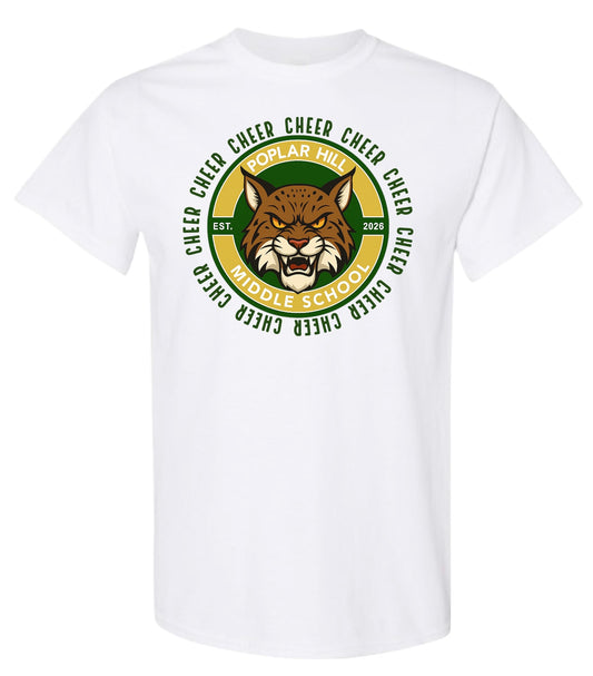 Bobcats Logo Cheer Tshirt