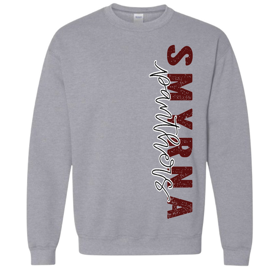 Smyrna Panthers Vertical Sweatshirt