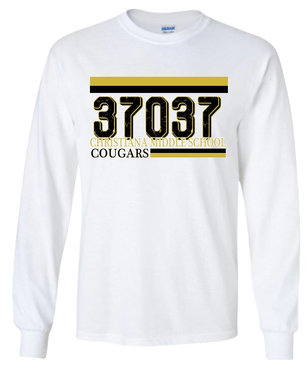 Christiana Zipcode Longsleeve Tshirt