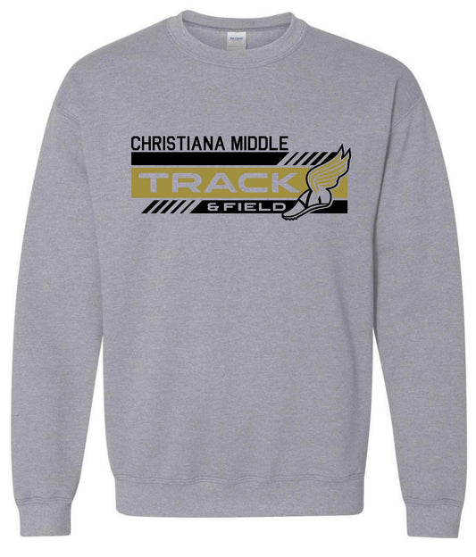 Christiana Two Tone Track & Field Sweatshirt
