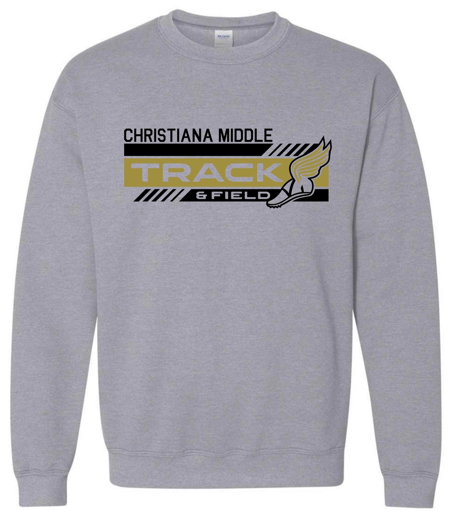 Christiana Two Tone Track & Field Sweatshirt