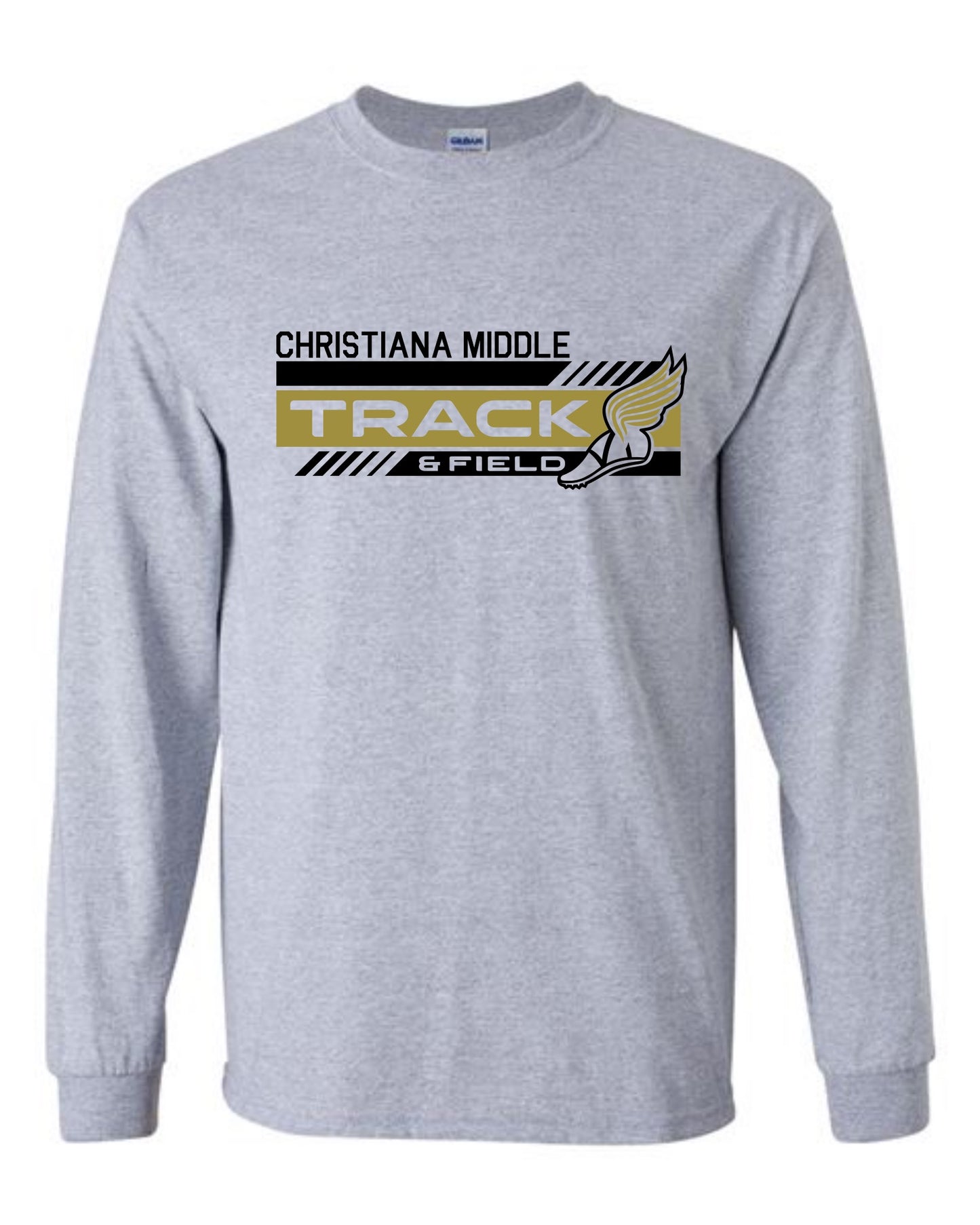 Christiana Two Tone Track & Field Longsleeve Tshirt