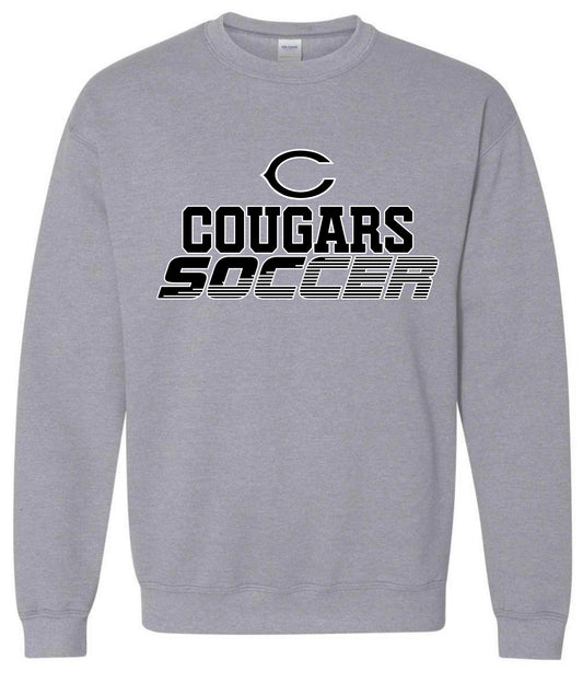 Cougars Soccer Stripe Sweatshirt