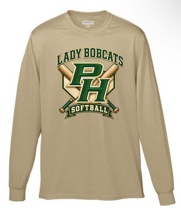 Lady Bobcats Softball Performance Tshirt