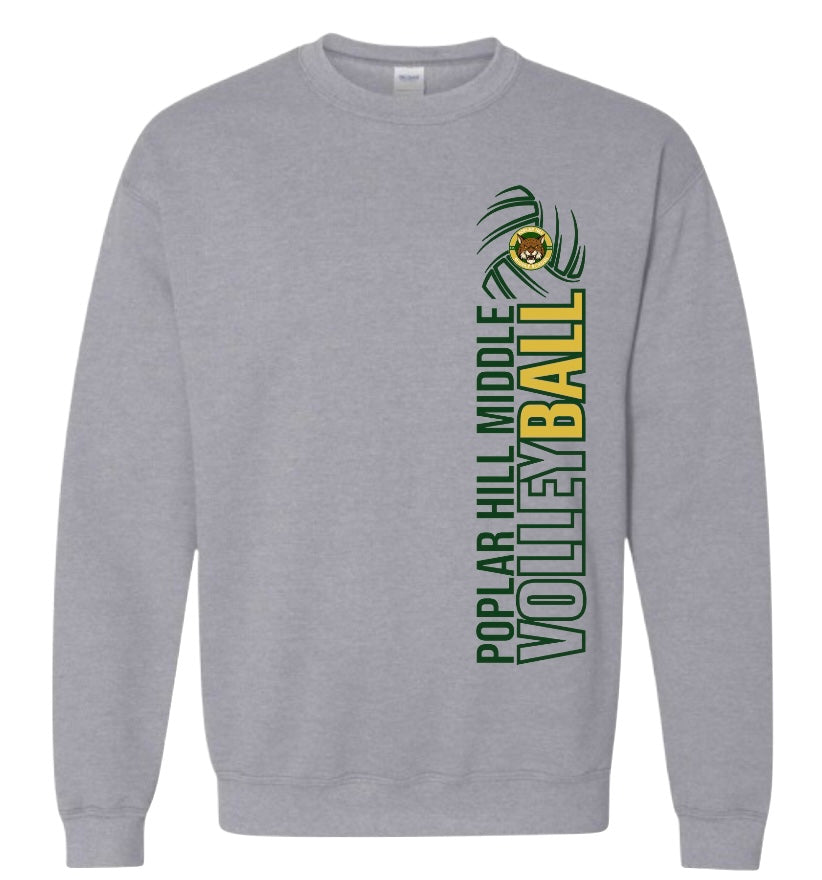 Poplar Hill Middle Volleyball Vertical Sweatshirt