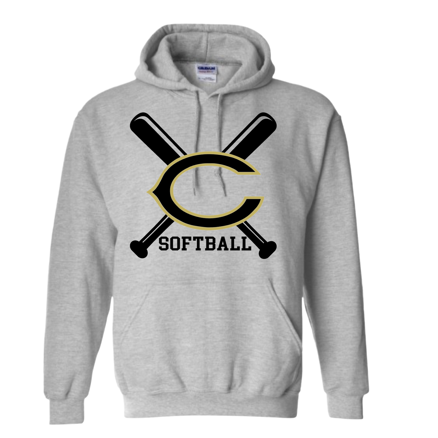 Logo C Double Bat Softball Hoodie