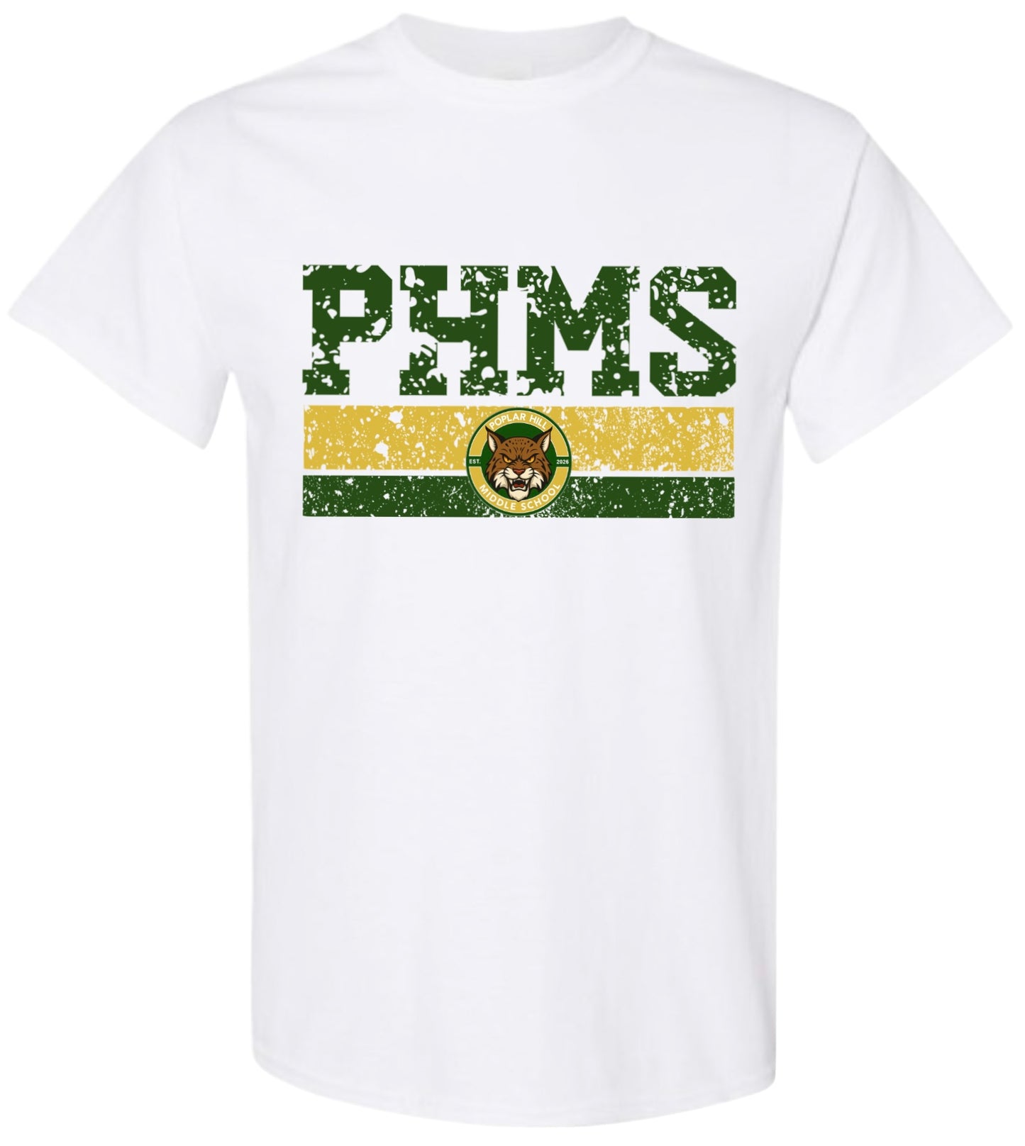 PHMS Distressed Logo Tshirt