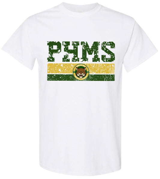 PHMS Distressed Logo Tshirt