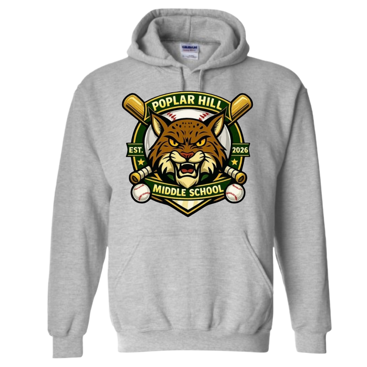 PHMS Baseball Logo Hoodie