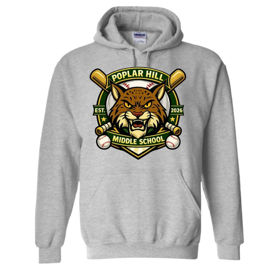 PHMS Baseball Logo Hoodie