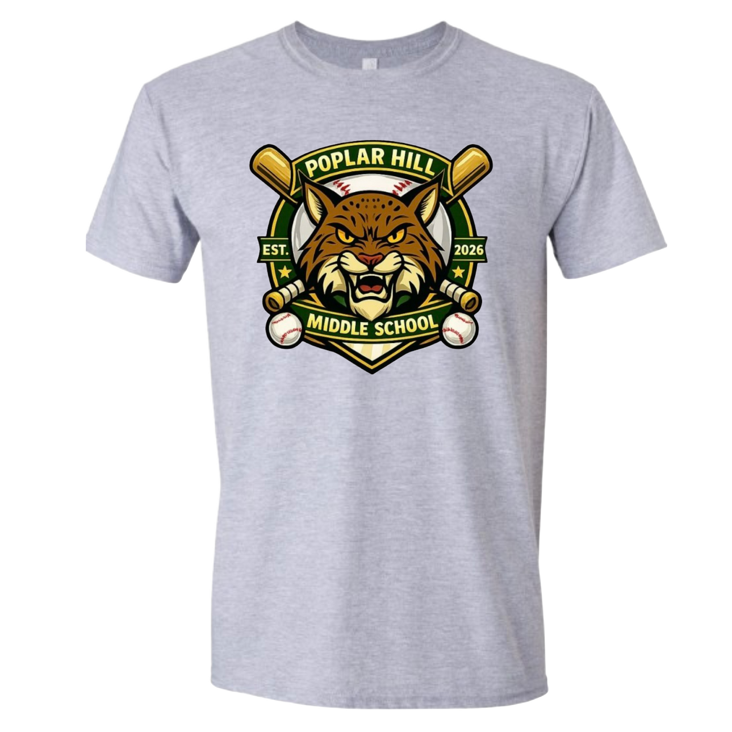 PHMS Baseball Logo Tshirt