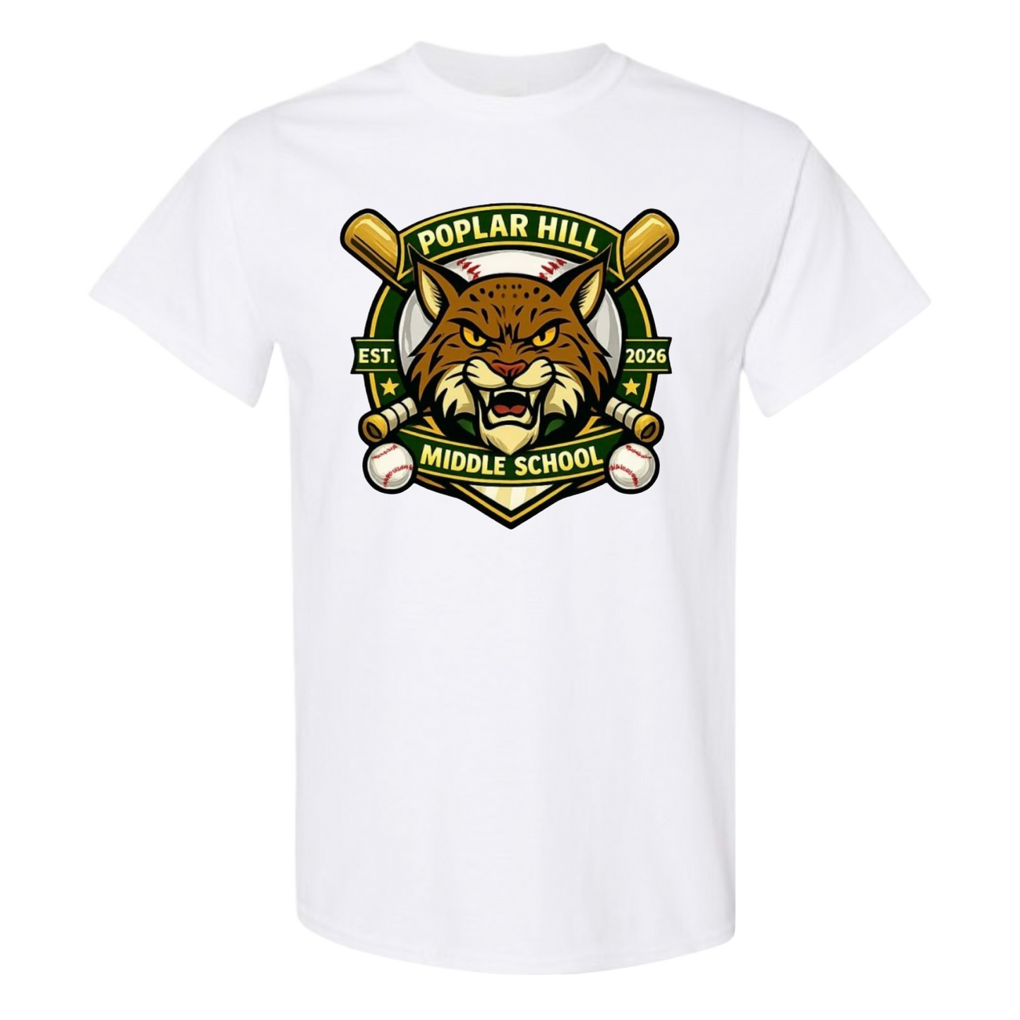 PHMS Baseball Logo Tshirt