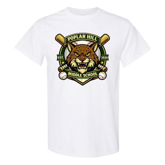 PHMS Baseball Logo Tshirt