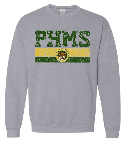 PHMS Distressed Logo Sweatshirt