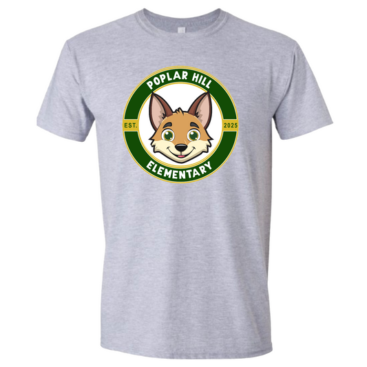 Poplar Hill Elementary Logo Tshirt