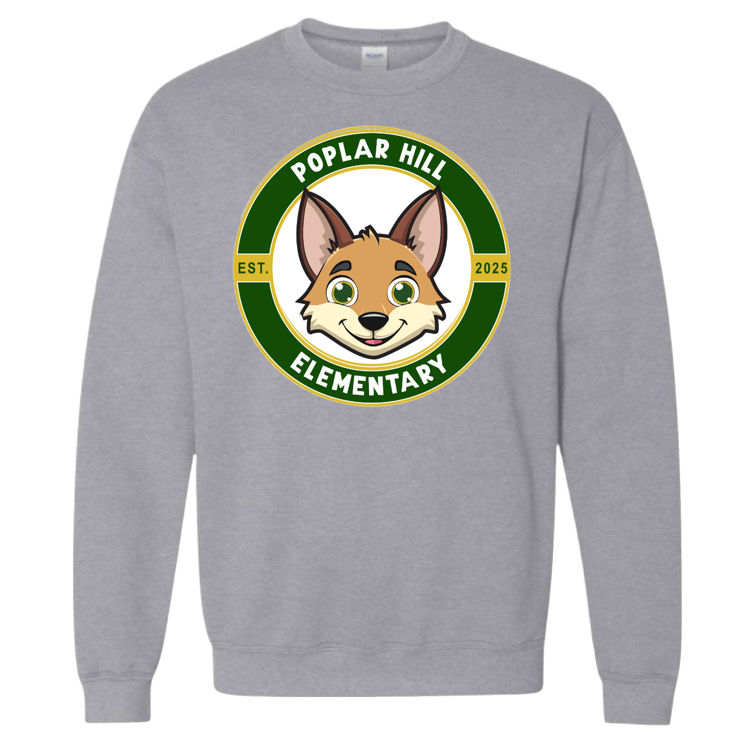 Poplar Hill Elementary Logo Sweatshirt