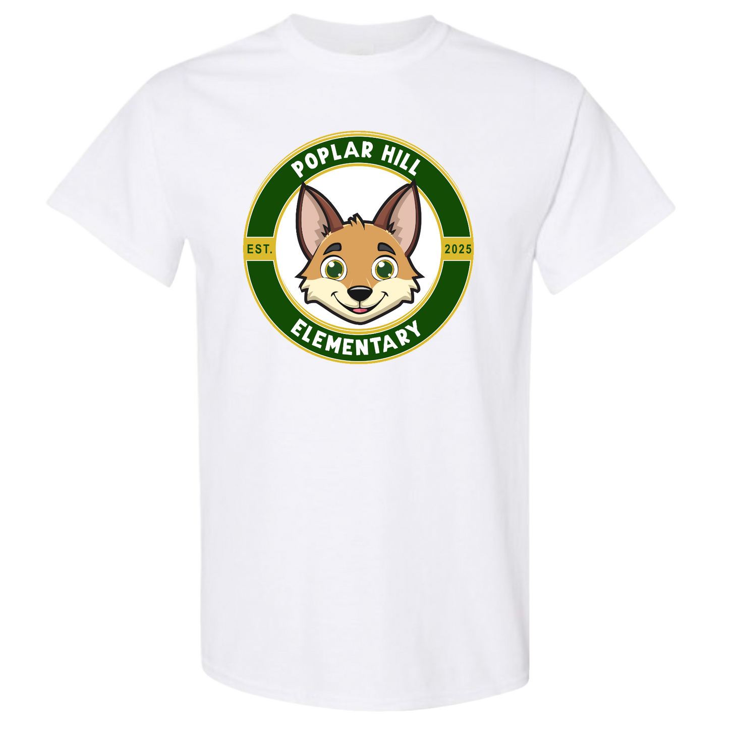 Poplar Hill Elementary Logo Tshirt
