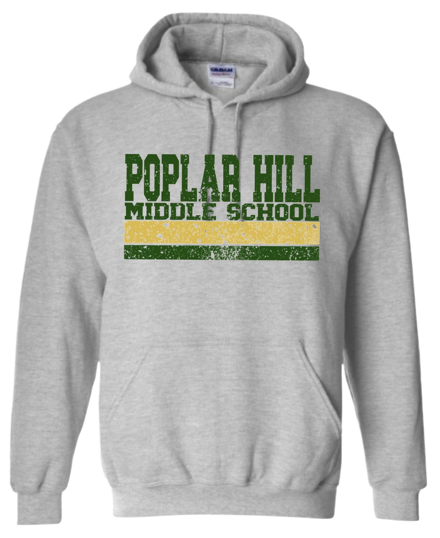 Poplar Hill Middle Varsity Distressed Hoodie
