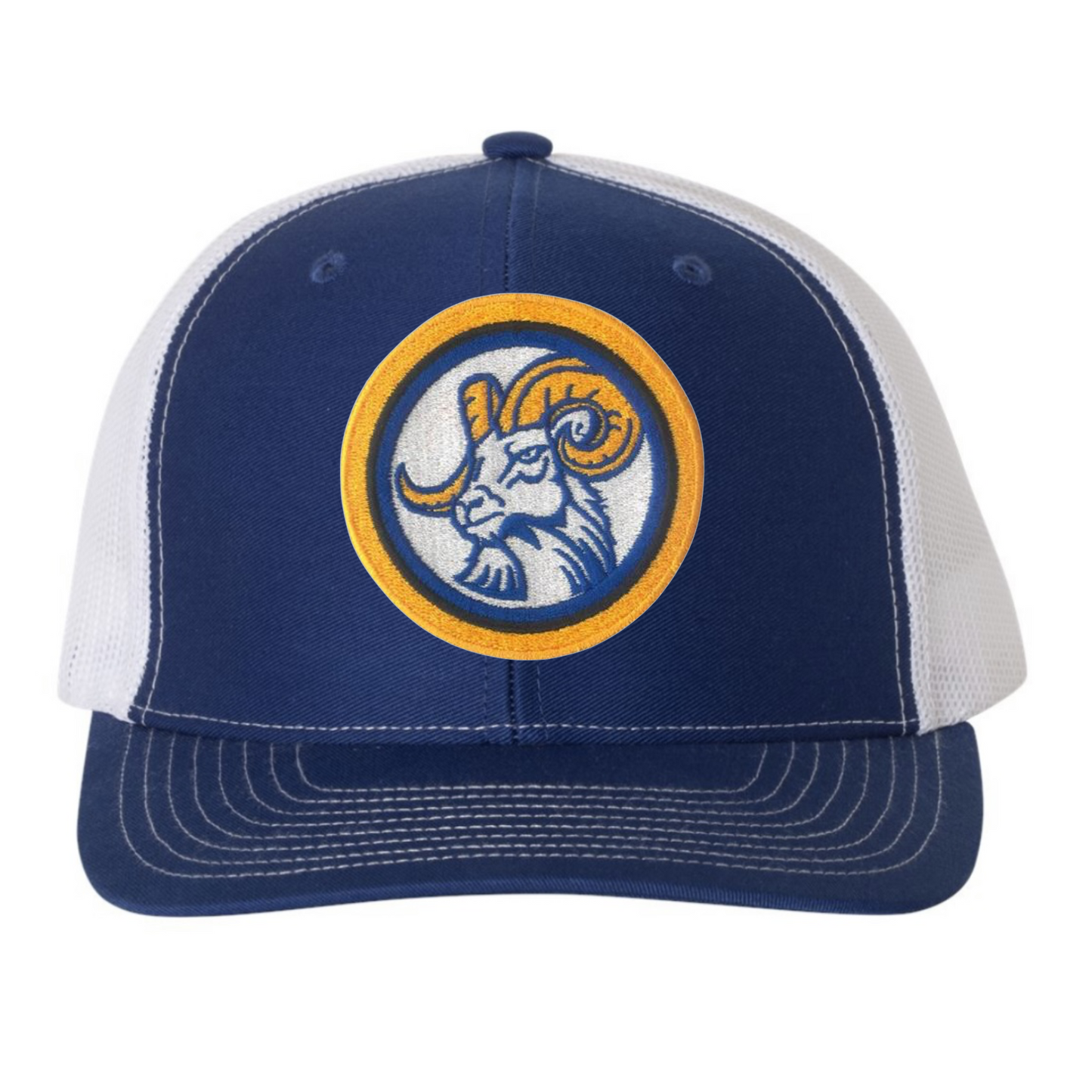 **LIMITED EDITION**Ram Logo Embroidered Patch Trucker Cap