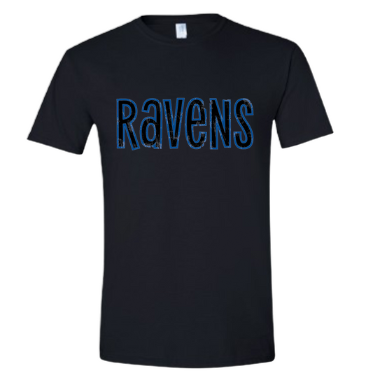 Ravens Distressed Tshirt
