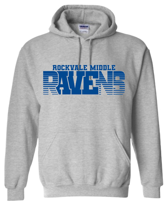 Ravens Split Design Hoodie