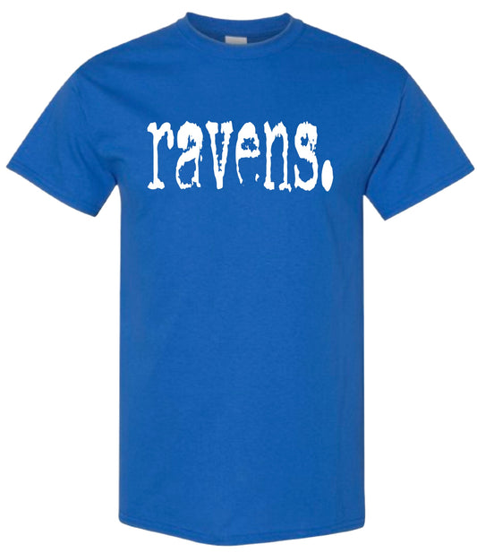 Ravens Typography Tshirt