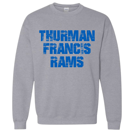 Thurman Francis Distressed Sweatshirt