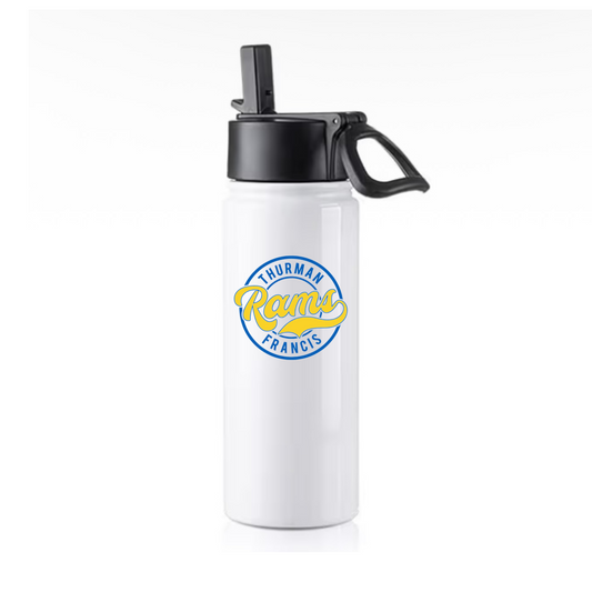 **LIMITED EDITION**Thurman Francis Circle Stainless Steel Sports Water Bottle