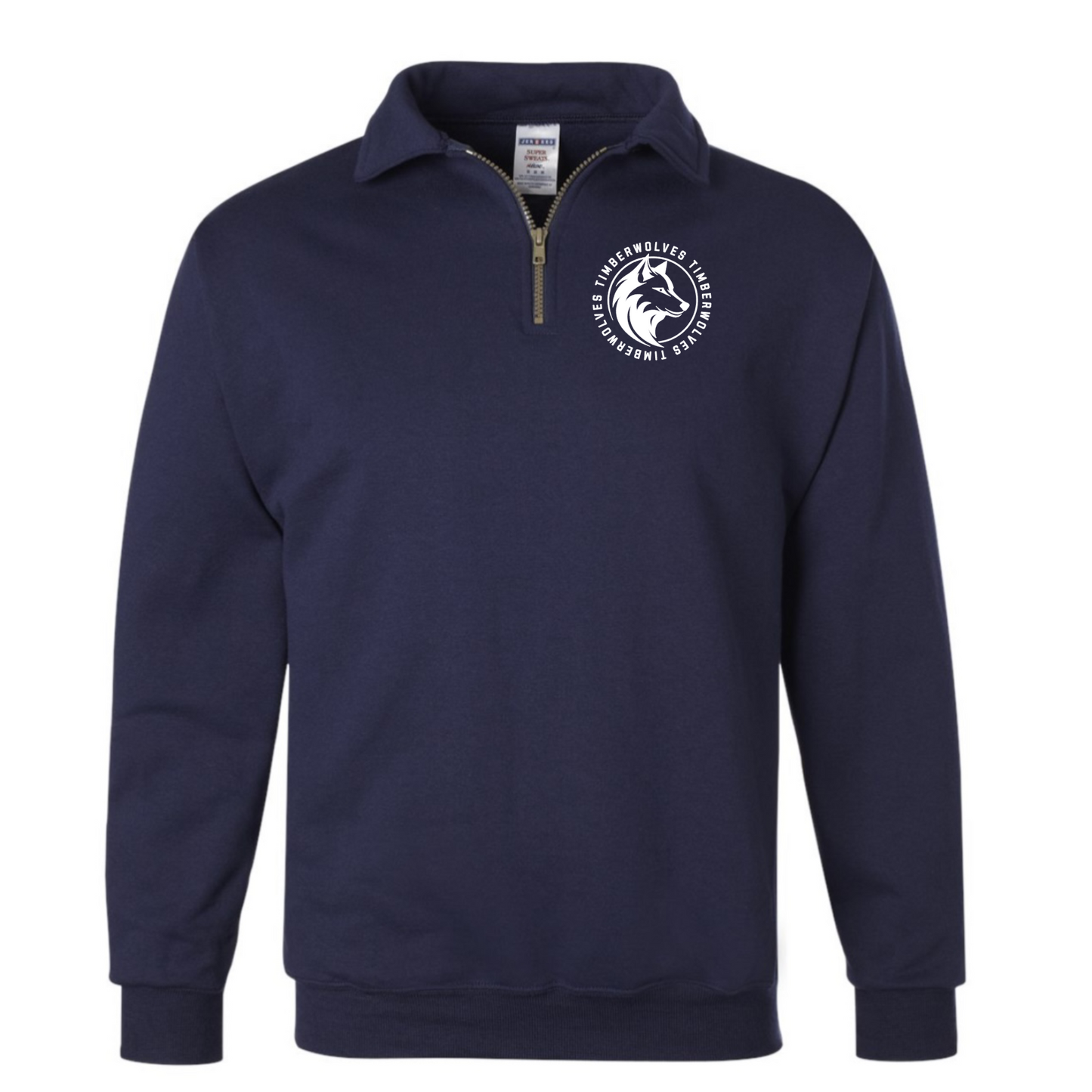 **NEW** Timberwolves Circle Quarter Zip Sweatshirt