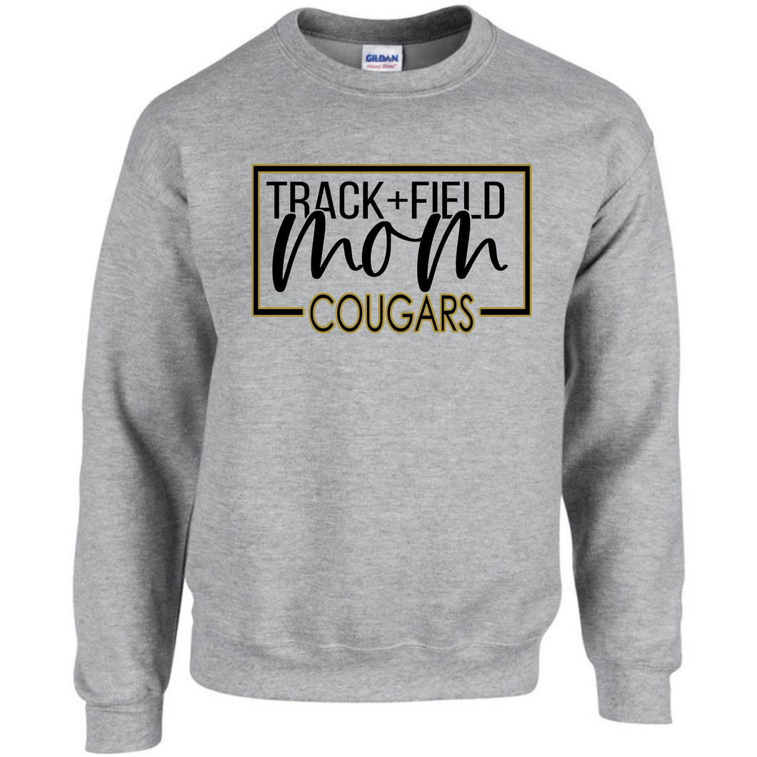 Cougars Track and Field Mom Sweatshirt