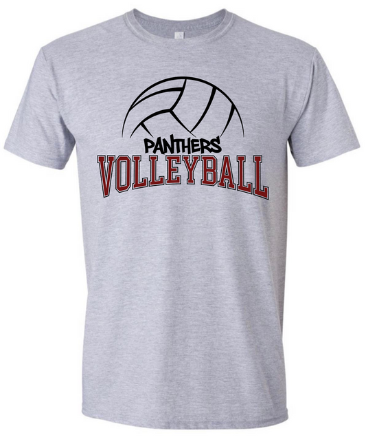 Panthers Arch Volleyball Tshirt