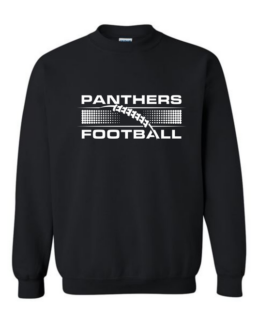 Panthers Football Dot Design Sweatshirt