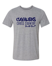 Load image into Gallery viewer, Cavaliers Cross Country Mom Tshirt
