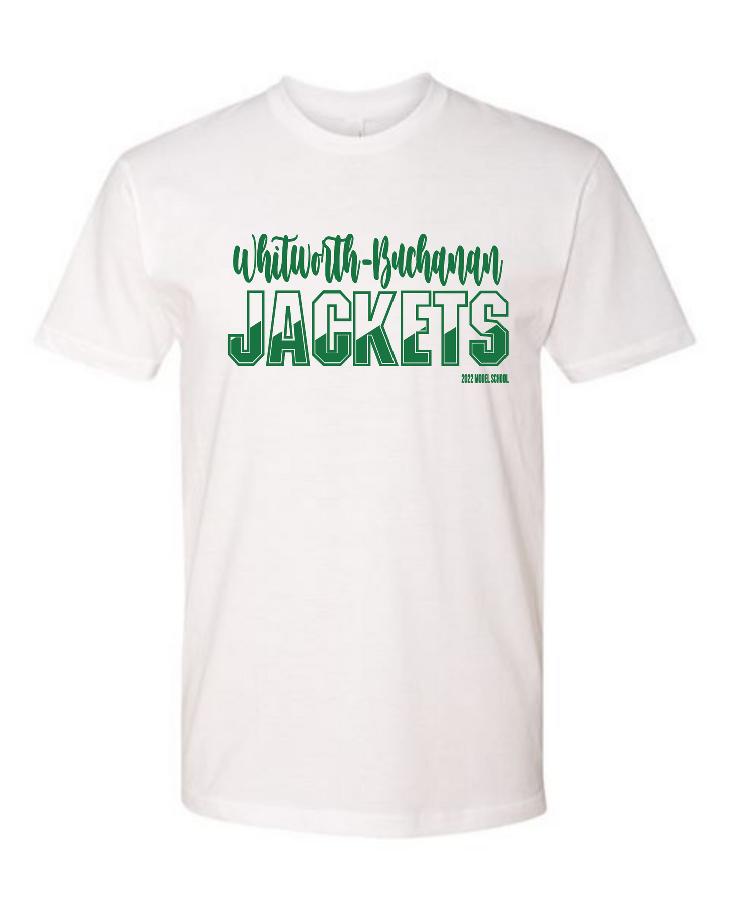 Whitworth-Buchanan Jackets 2022 Model School Tshirt