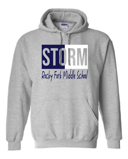 STORM Block color hoodie