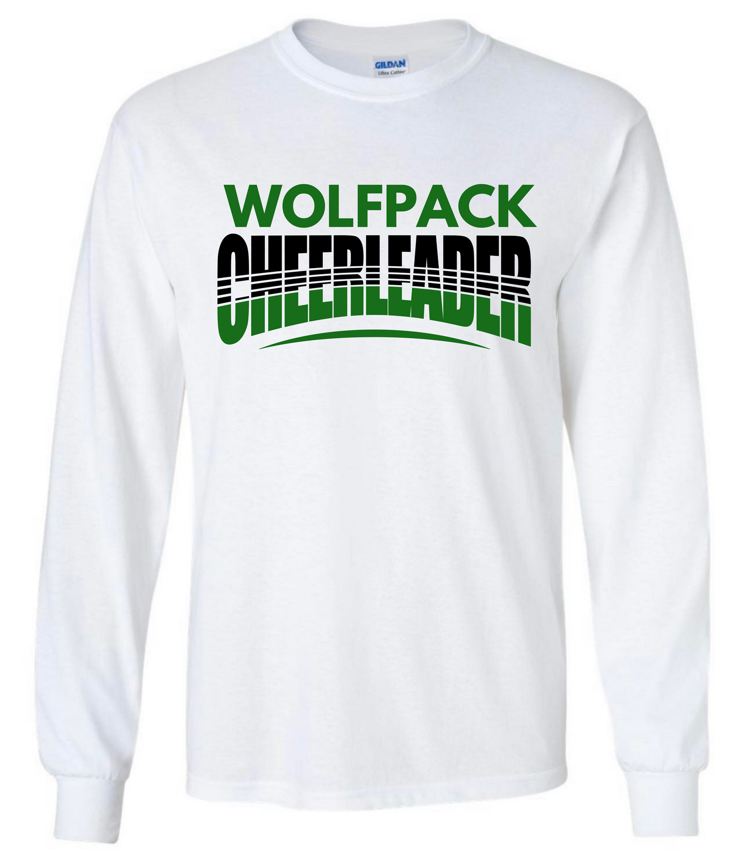 Wolfpack Cheerleader Longsleeve Tshirt