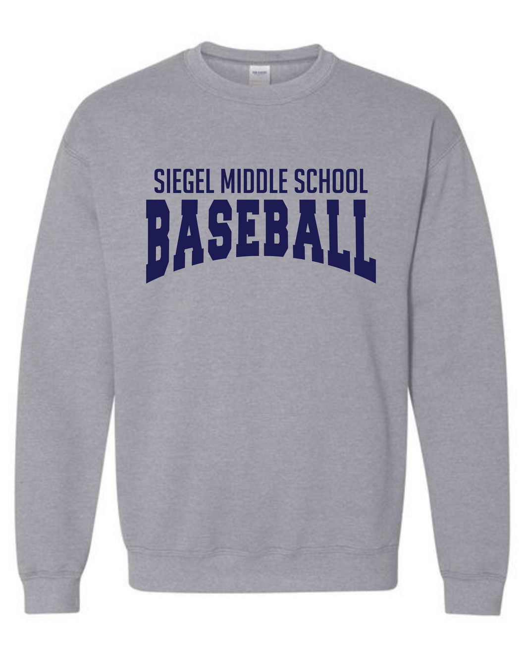 Siegel Middle School Baseball Sweatshirt