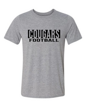 Load image into Gallery viewer, Cougars Block Football Tshirt
