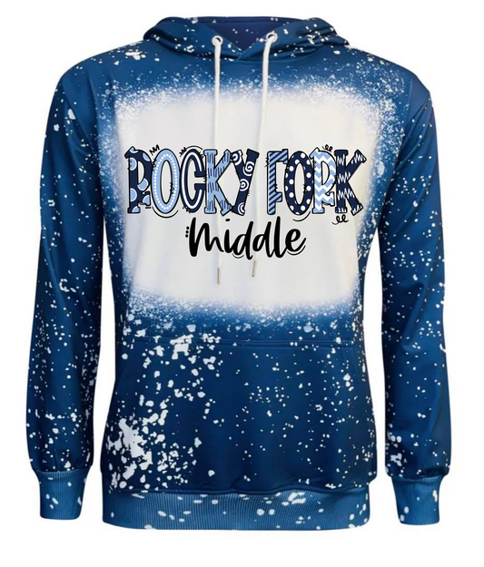 Rocky Fork Middle Bleached Hoodie